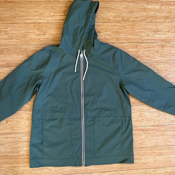 Women’s Olive Rain Jacket Weatherproof Vintage Size Large - Picture 3 of 10